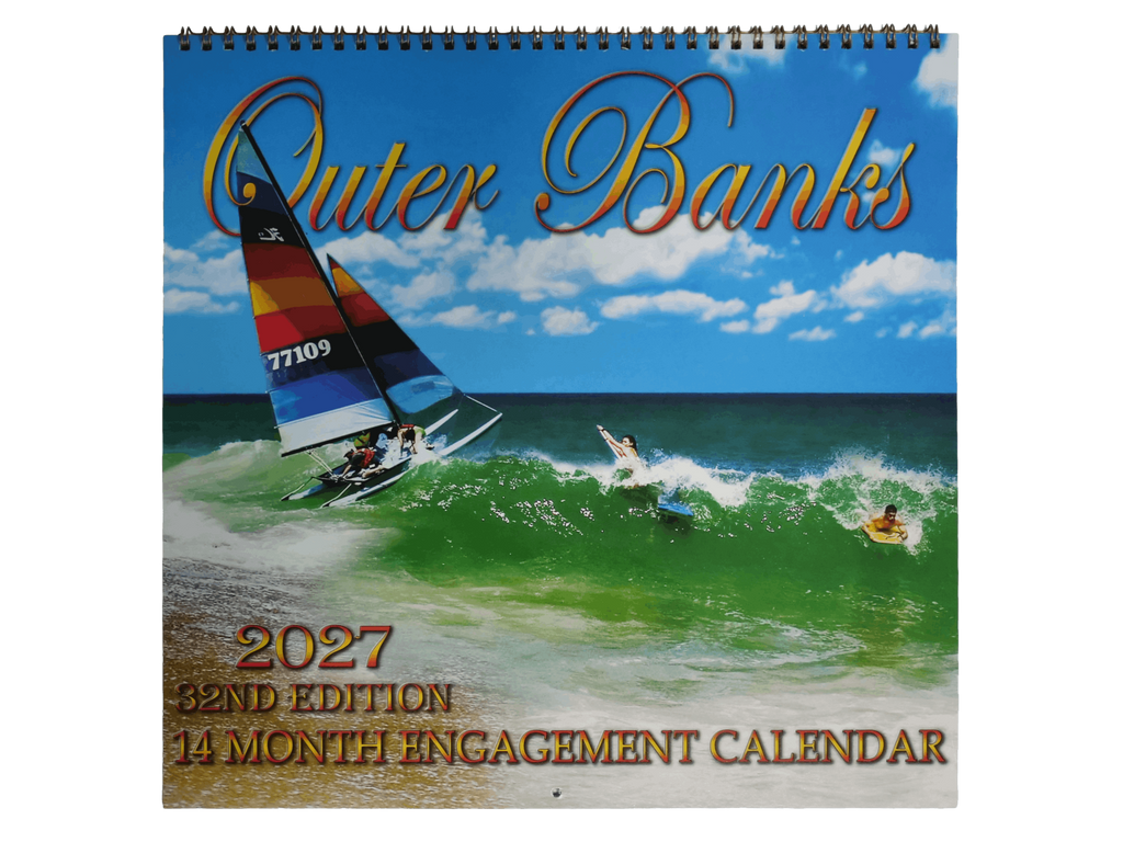 OBX 12x12 2027 Calendar