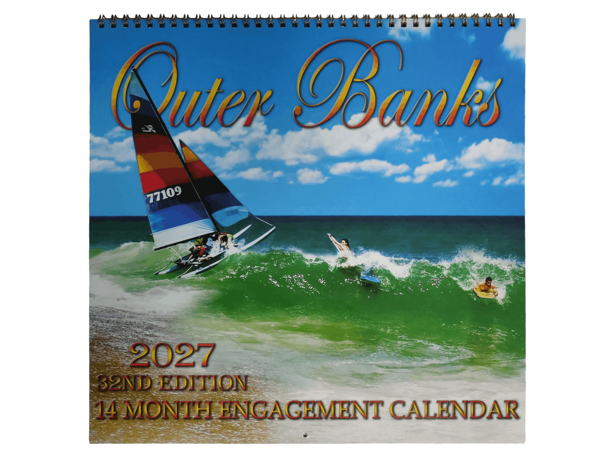OBX 12x12 2027 Calendar