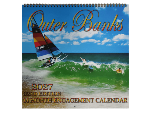 OBX 12x12 2027 Calendar