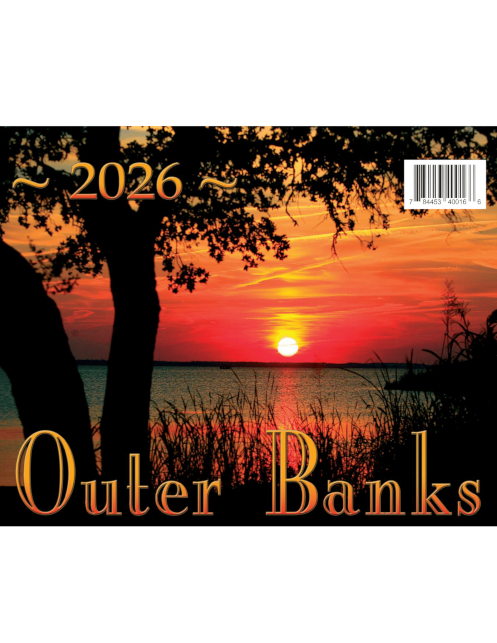 OBX 8x10 2026 Calendar