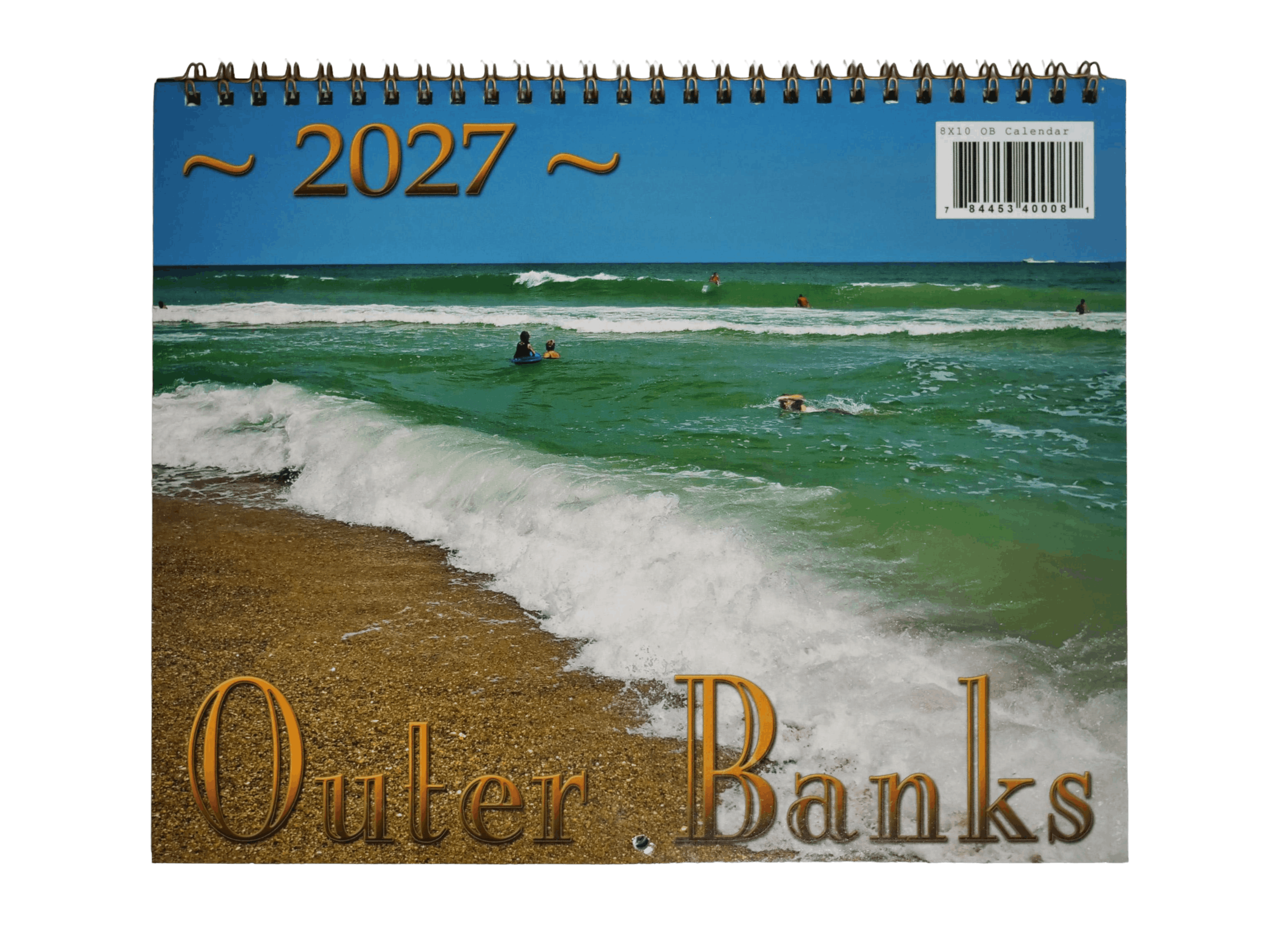 OBX 8x10 2027 Calendar