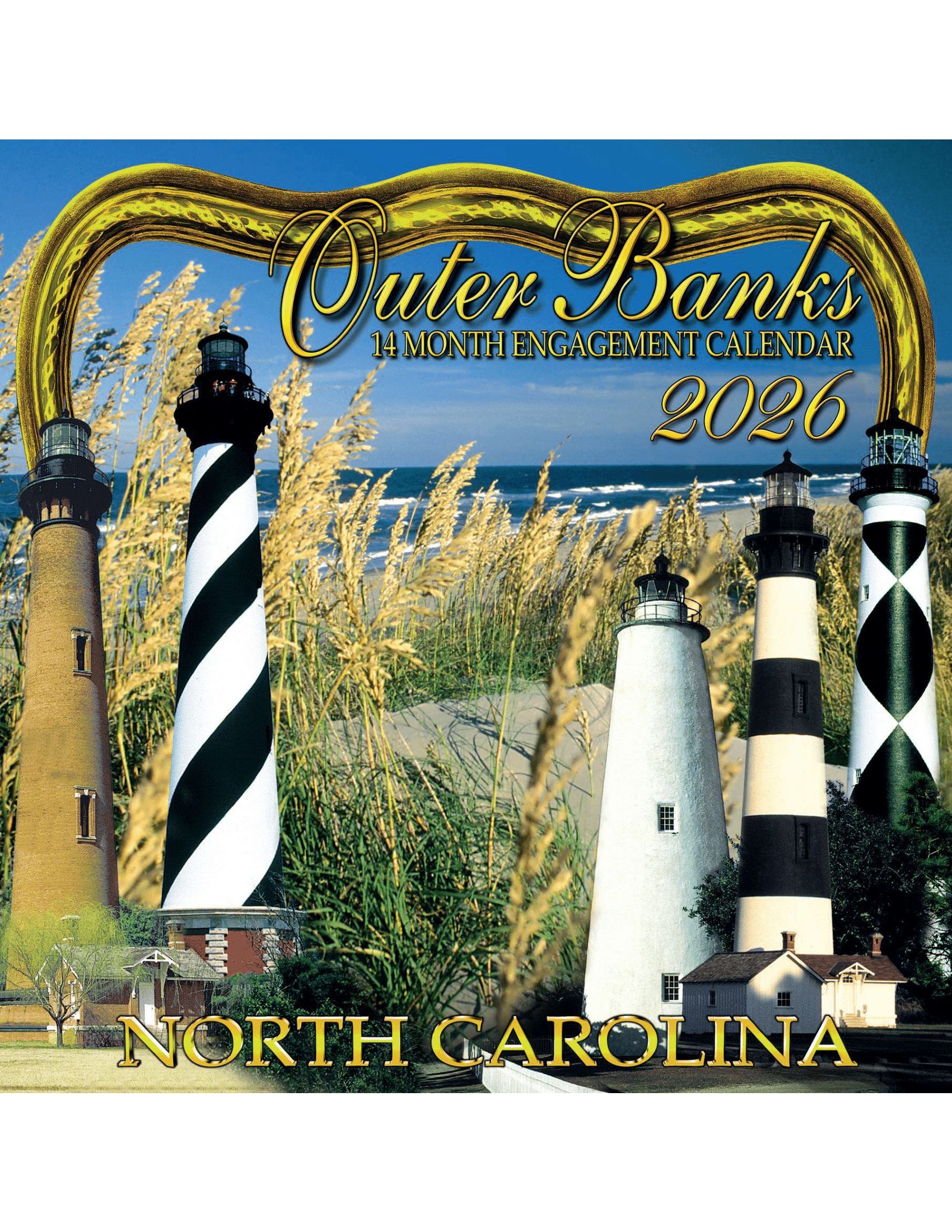 OBX 12x12 2026 Calendar
