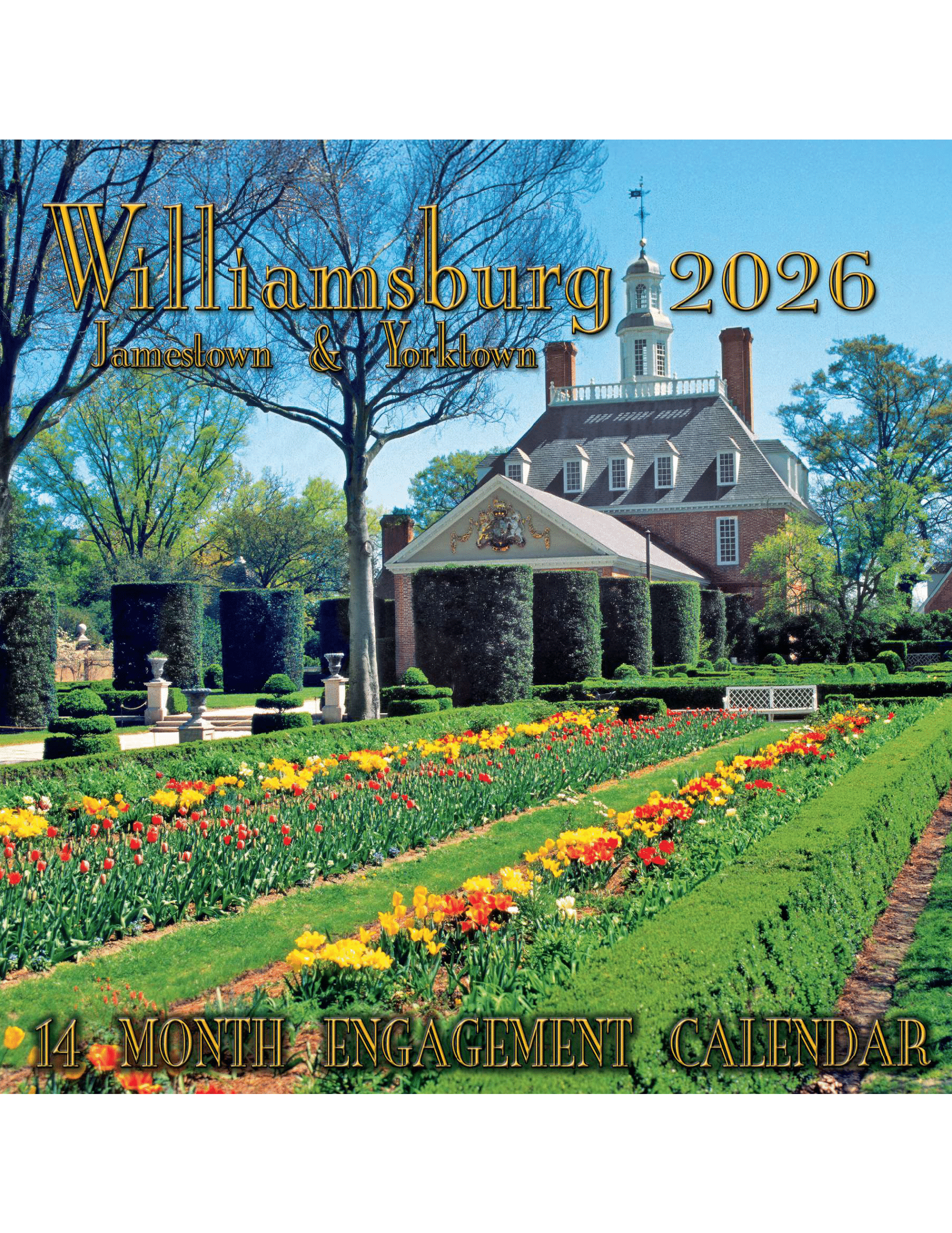Historic Triangle 12x12 2026 Calendar