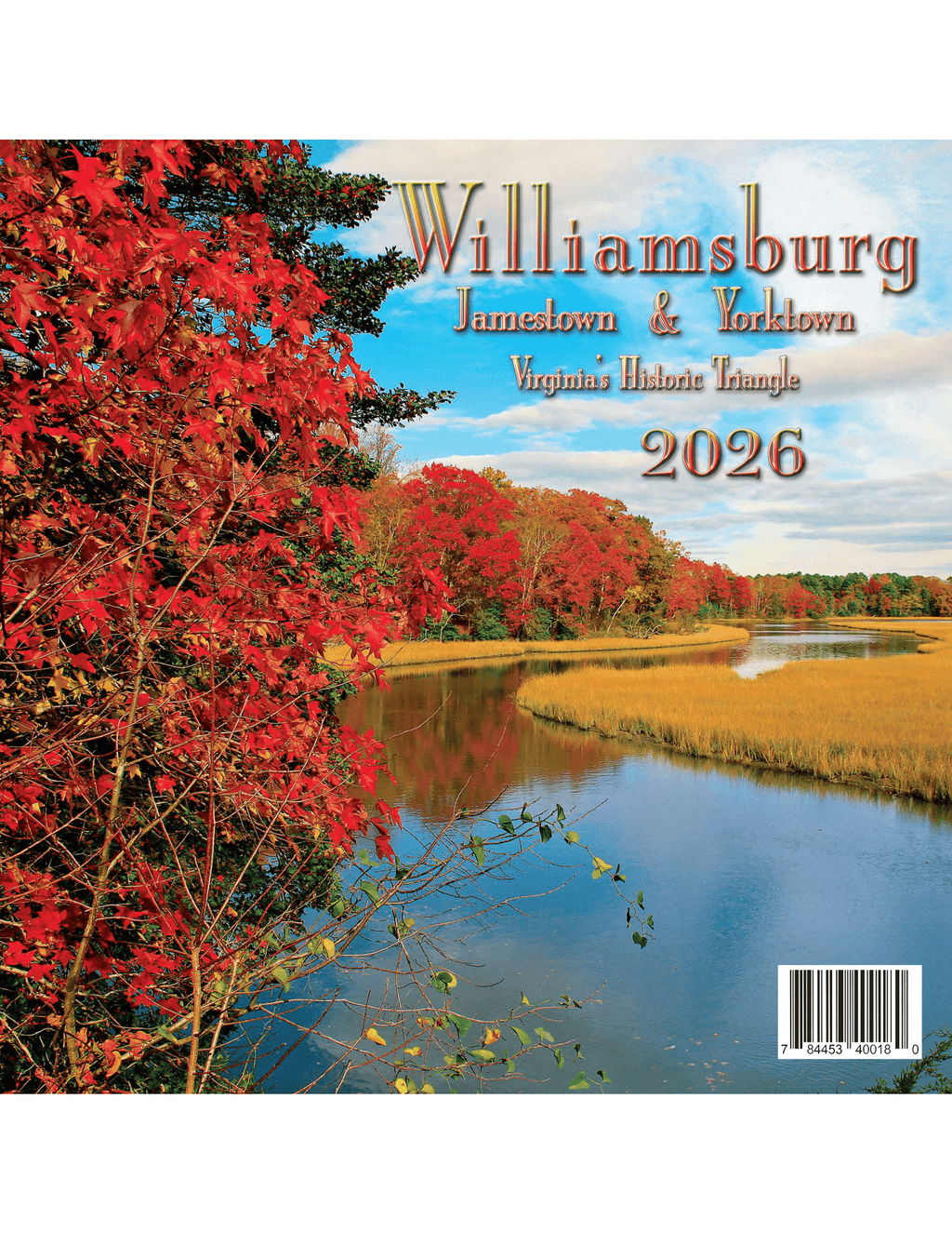 Historic Triangle 12x12 2026 Calendar
